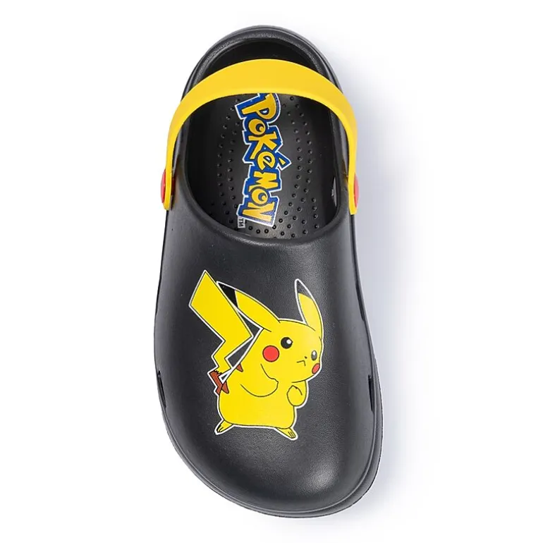 Pokemon Little & Big Kid Boys Round Closed Toe Clogs