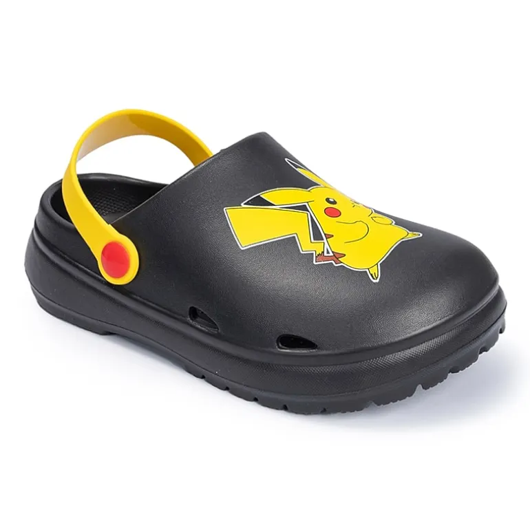 Pokemon Little & Big Kid Boys Round Closed Toe Clogs