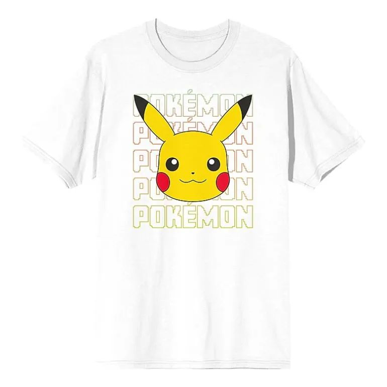 Pokemon Mens Crew Neck Short Sleeve 2-pc. Pajama Set