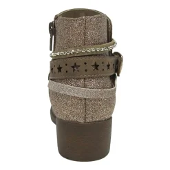 Pop Big Kid Girls Wendy Block Heel Booties