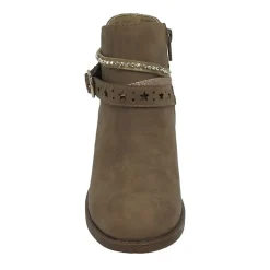 Pop Big Kid Girls Wendy Block Heel Booties