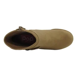 Pop Big Kid Girls Youthful Block Heel Booties