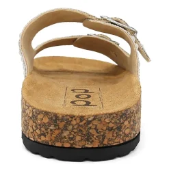 Pop Dhyana Womens Adjustable Strap Footbed Sandals