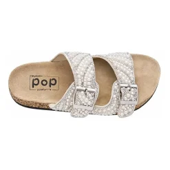 Pop Dhyana Womens Adjustable Strap Footbed Sandals