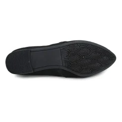 Pop Gerinina Womens Almond Closed Toe Ballet Flats