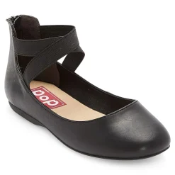 Pop Leaf Womens Round Closed Toe Ballet Flats