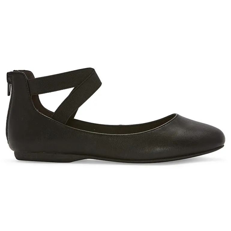 Pop Leaf Womens Round Closed Toe Ballet Flats