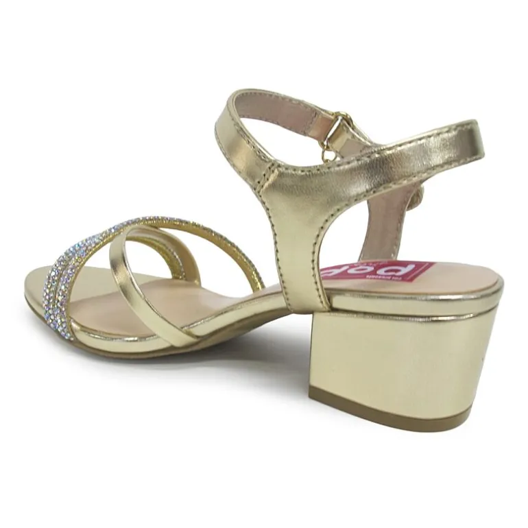 Pop Little & Big Kid Girls Loulou Heeled Sandals