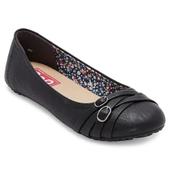 Pop Nelly Womens Closed Toe Ballet Flats