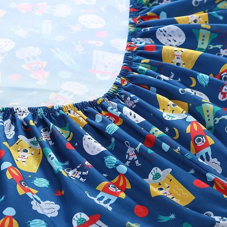 Poppy & Fritz Space Kids Deep Pocket Sheet Set