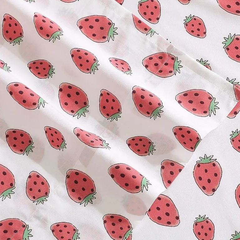 Poppy & Fritz Strawberry Picnic Sheet Set