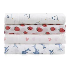 Poppy & Fritz Strawberry Picnic Sheet Set