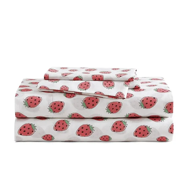 Poppy & Fritz Strawberry Picnic Sheet Set