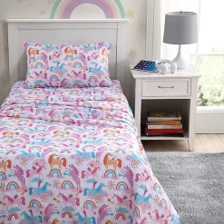 Poppy & Fritz Unicorn Deep Pocket Sheet Set