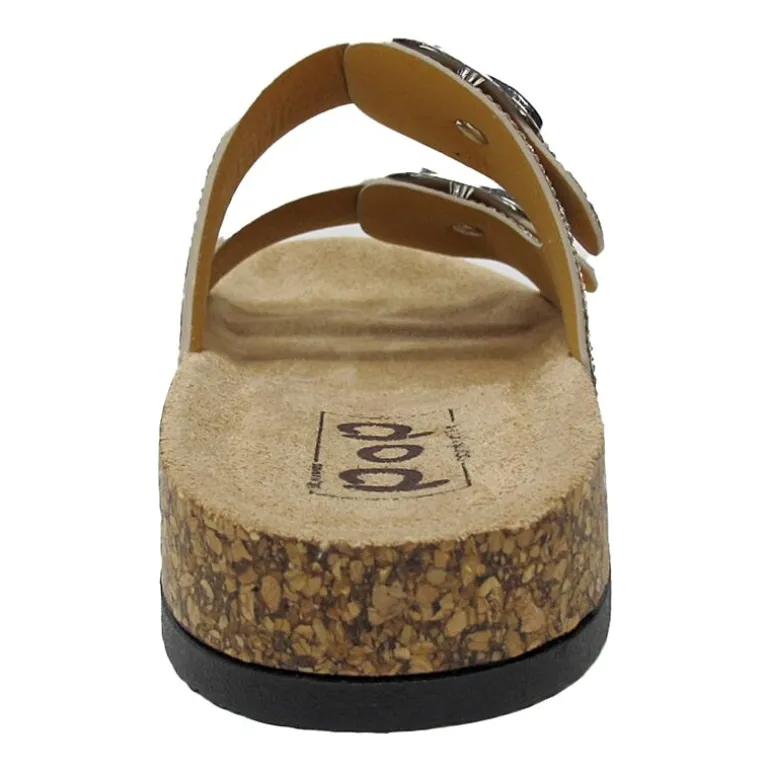 Pop Rinto Womens Adjustable Strap Footbed Sandals