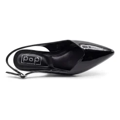 Pop Savien Womens Pointed Closed Toe Kitten Heel Pumps