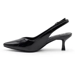 Pop Savien Womens Pointed Closed Toe Kitten Heel Pumps
