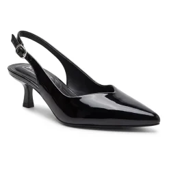 Pop Savien Womens Pointed Closed Toe Kitten Heel Pumps