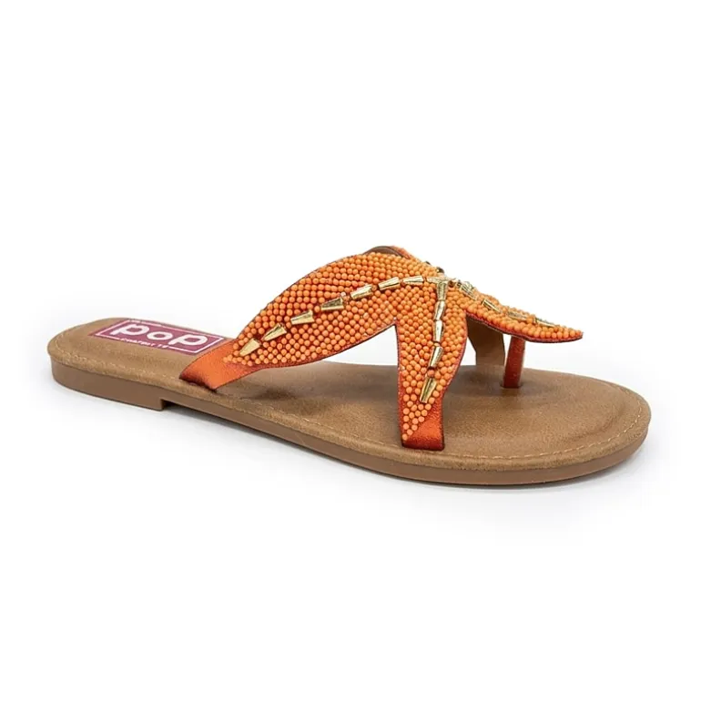Pop Womens Asterra Flat Sandals
