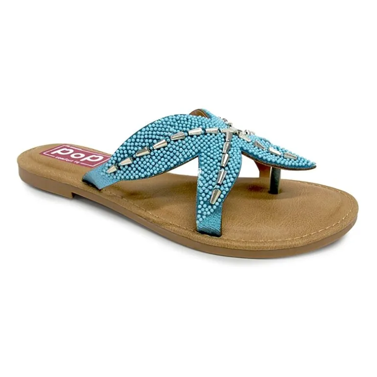 Pop Womens Asterra Flat Sandals