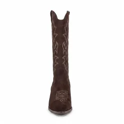 Pop Womens Ellary Block Heel Cowboy Boots