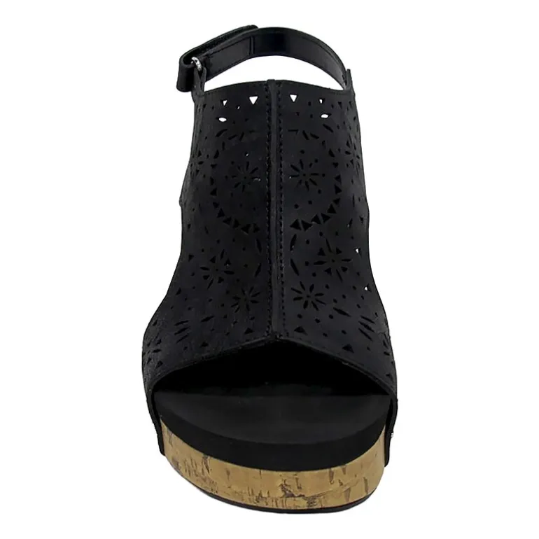 Pop Womens Ellerie Wedge Sandals