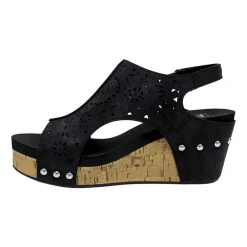 Pop Womens Ellerie Wedge Sandals