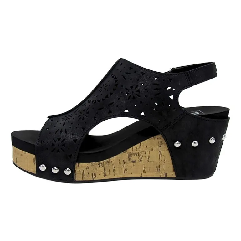Pop Womens Ellerie Wedge Sandals