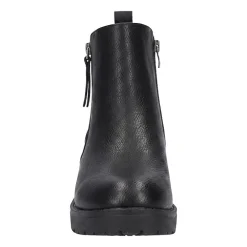 Pop Womens Elspeth Block Heel Booties