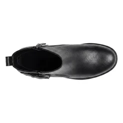 Pop Womens Elspeth Block Heel Booties