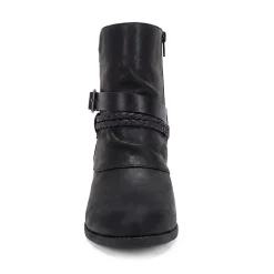 Pop Womens Encinitas Block Heel Booties