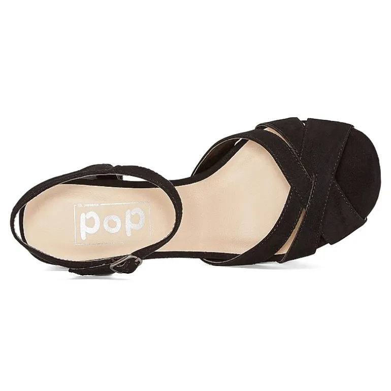 Pop Womens Garcelle Heeled Sandals