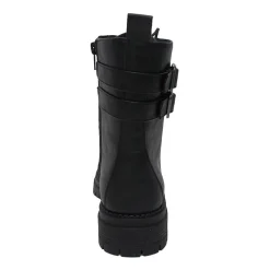 Pop Womens Perlla Block Heel Booties