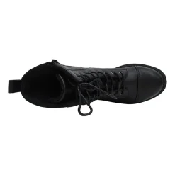 Pop Womens Perlla Block Heel Booties