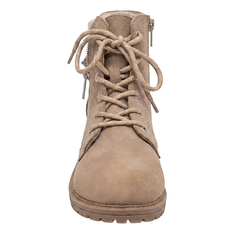 Pop Womens Sidney Flat Heel Booties