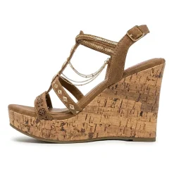 Pop Womens Vicara Wedge Sandals