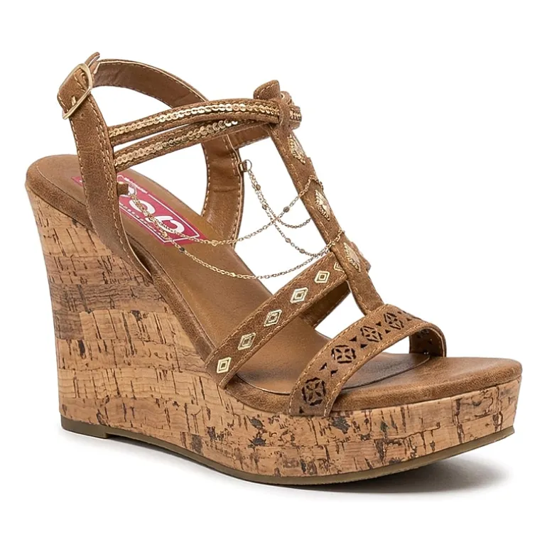 Pop Womens Vicara Wedge Sandals