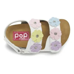 Pop Zazani Toddler Girls Adjustable Strap Footbed Sandals