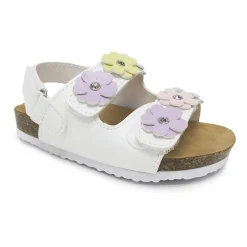 Pop Zazani Toddler Girls Adjustable Strap Footbed Sandals