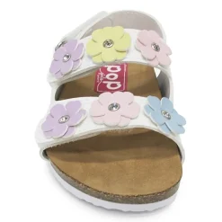 Pop Zazani Toddler Girls Adjustable Strap Footbed Sandals