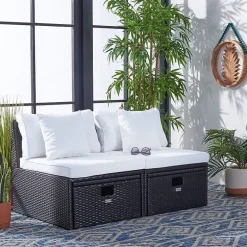 Pramla 4-pc. Patio Lounge Chair and Ottoman Set