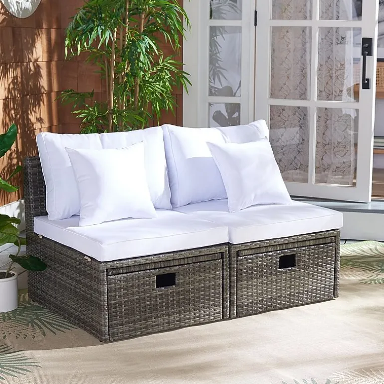Pramla 4-pc. Patio Lounge Chair and Ottoman Set