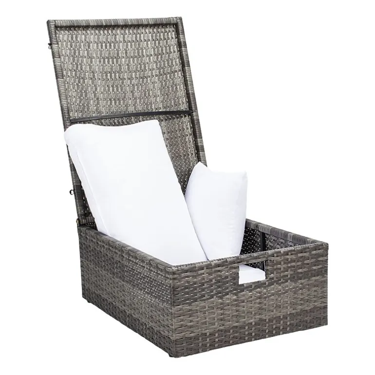 Pramla 4-pc. Patio Lounge Chair and Ottoman Set