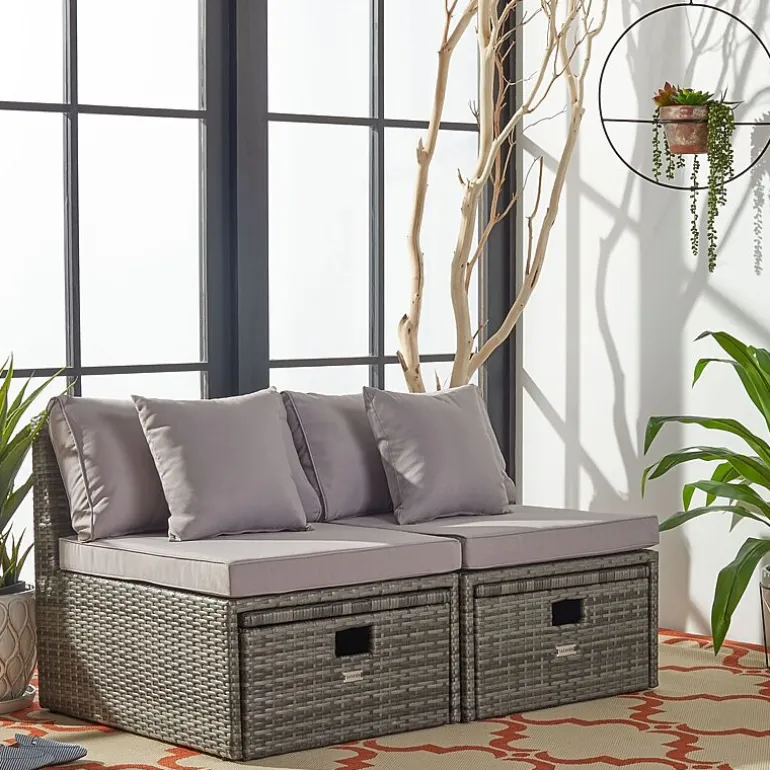 Pramla 4-pc. Patio Lounge Chair and Ottoman Set