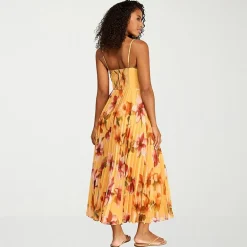 Premier Amour Womens Sweetheart Neck Sleeveless Floral Evening Gown