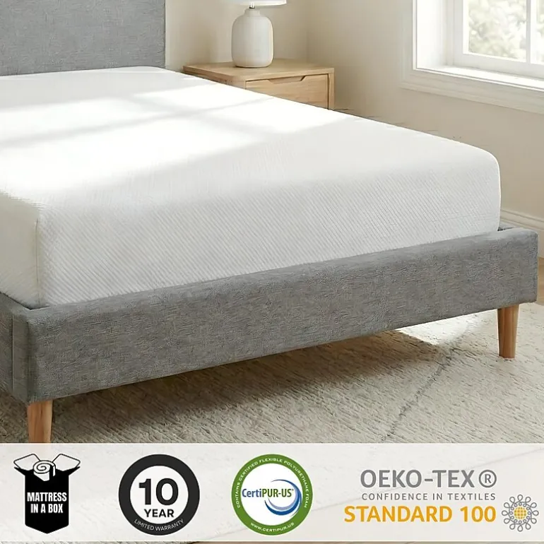 Primo Divine 8" Medium/Firm Gel Memory Foam Tight Top - Mattress in a Box
