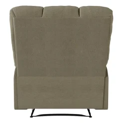 ProLounger Barbera Wall Hugger Biscuit Tufted Recliner in Stain-Resistant Microfiber