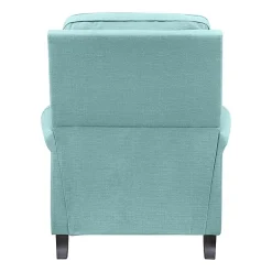 ProLounger Keaton Transitional Roll-Arm Push Back Recliner in Linen