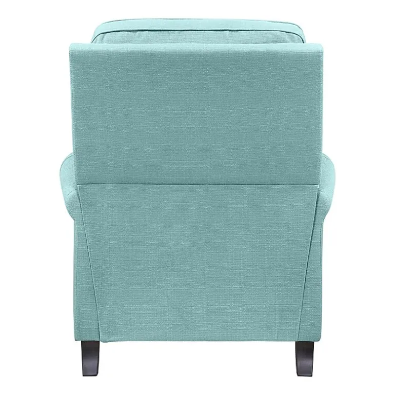 ProLounger Keaton Transitional Roll-Arm Push Back Recliner in Linen