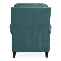 ProLounger Keaton Transitional Roll-Arm Push Back Recliner in Linen